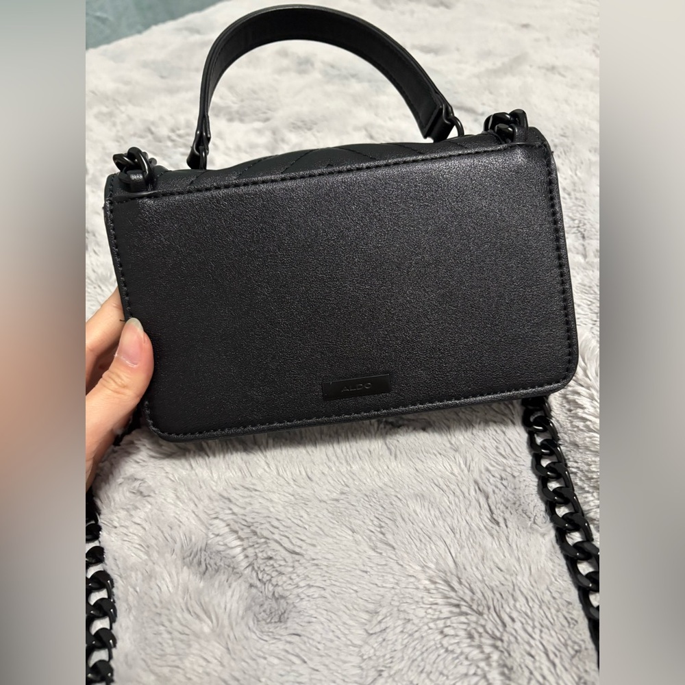 Two Bags Michael Kors Tan and ALDO  Black Mini Bags - Picture 3 of 15